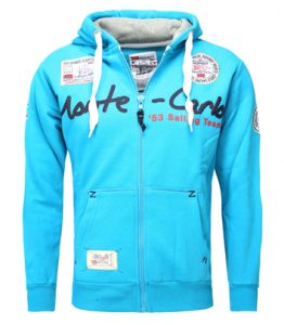 golden-sweat-a-capuche-zippe-geographical-norway-pour-homme-turquoise