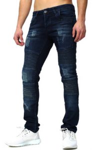 508-jean-fashion-homme-tazzio-coupe-ajustee-et-texture-bleu