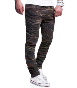 jean fashion mode homme camouflage